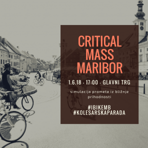Critical mass Maribor – 1.6.18